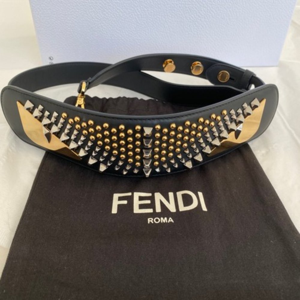 Fendi Monster Eye Handbag Shoulder Strap
